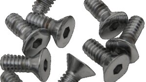 DRAG SPECIALTIES Bolts - Flat-Head - Chrome - 10-24 x 1/2"