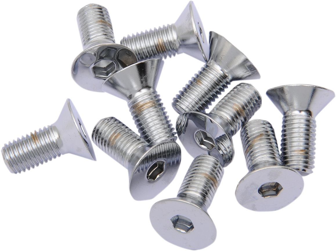 DRAG SPECIALTIES Bolts - Button Head/Replacement - 5/16"-24 x 1" - 10 Pack - Image 2
