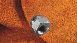 COLONY Front Belt Drive Pulley Nut - 7/8-14 Thread - Big Twin