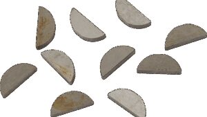 EASTERN MOTORCYCLE PARTS Crank Pin Key