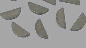 EASTERN MOTORCYCLE PARTS Pinion Key