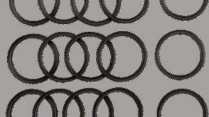 JAMES GASKET Lower Pushrod Quad Seal