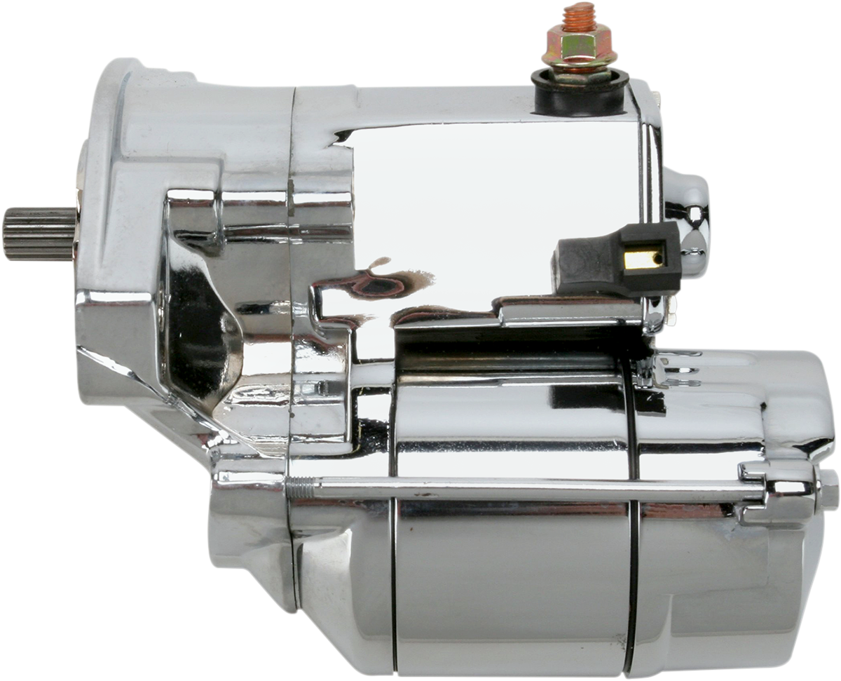TERRY COMPONENTS Starter Motor - Harley Davidson - Chrome