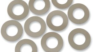 EASTERN MOTORCYCLE PARTS Spacer Shims - Wheel Bearing - .002" - 10 Pack