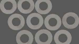 EASTERN MOTORCYCLE PARTS Spacer Shims - Wheel Bearing - .008" - 10 Pack