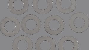 EASTERN MOTORCYCLE PARTS Spacer Shims - Wheel Bearing - .016" - 10 Pack