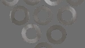 EASTERN MOTORCYCLE PARTS Spacer Shims - Wheel Bearing - .028" - 10 Pack