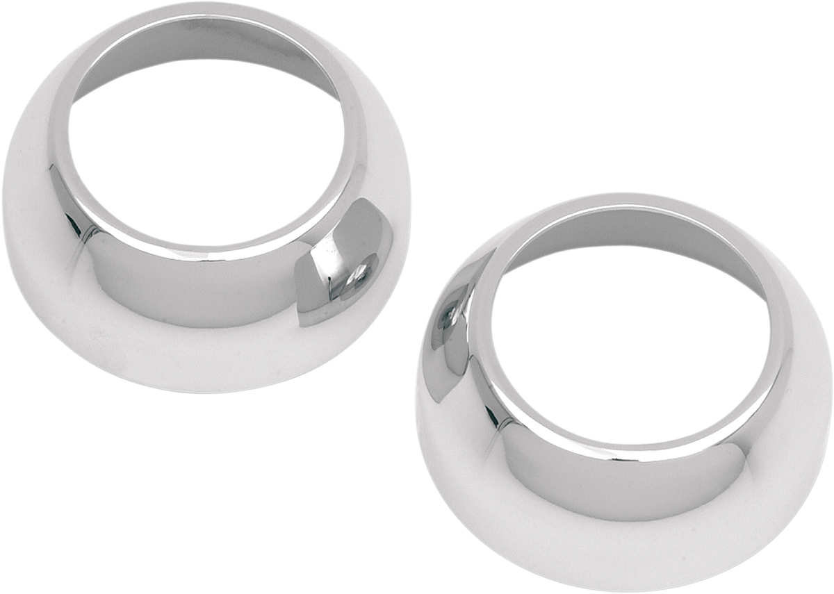 DRAG SPECIALTIES CHR FORK BOOT CVRS F/39MM