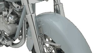 CUSTOM CYCLE ENGINEERING Fork Tubes - 41 mm - 22.25" - Ultra Chrome