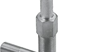 BURLY BRAND Shock Lowering Kit - Rear - Lowers 1" - Raw Finish