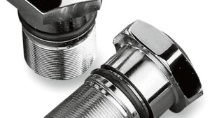 DRAG SPECIALTIES Fork Tube Cap - Chrome