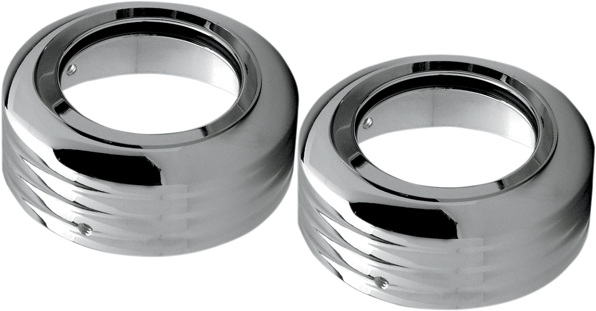 PRO-ONE PERF.MFG. Fork Boots - 41 mm - Custom Billet - Ball-Milled