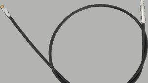 S&S CYCLE Black Vinyl Throttle Cable - 42" - Black