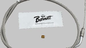 BARNETT Stainless Steel Throttle Cable - '96-'06 Sportster