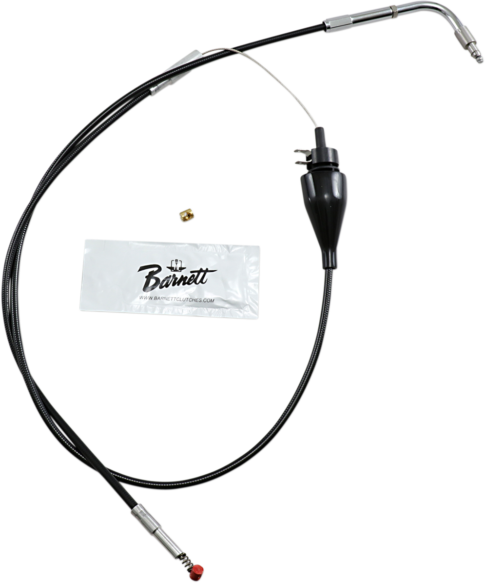 BARNETT Black Vinyl Idle Cable - Cruise - 25" Length