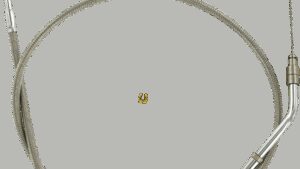 BARNETT Stainless Steel Throttle Cable - V-Rod