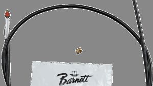 BARNETT Black Vinyl Throttle Cable - 39" Length