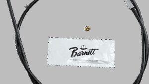 BARNETT Black Vinyl Idle Cable - +3" Size - 42" Length