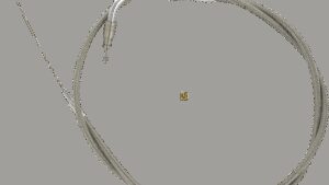 BARNETT Stainless Steel Idle Cable - +3" - '02-'07 FLH