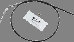 BARNETT Black Vinyl Throttle Cable - +6" Size - 39" Length