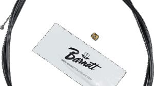 BARNETT Black Vinyl Throttle Cable - +6" Size - 48" Length