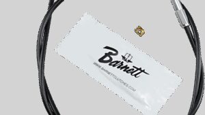 BARNETT Black Vinyl Throttle Cable - 35" Length