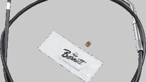 BARNETT Black Vinyl Idle Cable - +6" Size - 38" Length