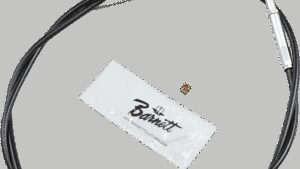 BARNETT Black Vinyl Idle Cable - +6" Size - 48-1/2" Length