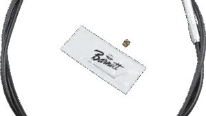 BARNETT Black Vinyl Idle Cable - +6" Size - 38" Length