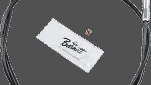 BARNETT Black Vinyl Idle Cable - +6" Size - 38" Length