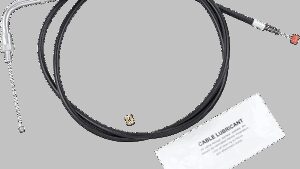 BARNETT Black Vinyl Idle Cable - +6" Size - 41" Length