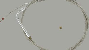 BARNETT Stainless Steel Idle Cable - '96-'01 Touring