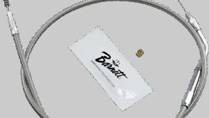 BARNETT Stainless Steel Idle Cable - '81-'89