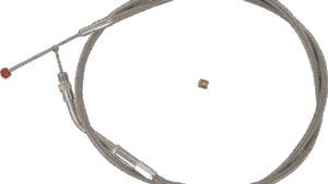 BARNETT Stainless Steel Throttle Cable - +6" - '81-'89