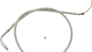 BARNETT Stainless Steel Idle Cable - Dyna/FXR/Softail