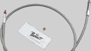 BARNETT Stainless Steel Throttle Cable - +6" - '90-'95 FXSTS