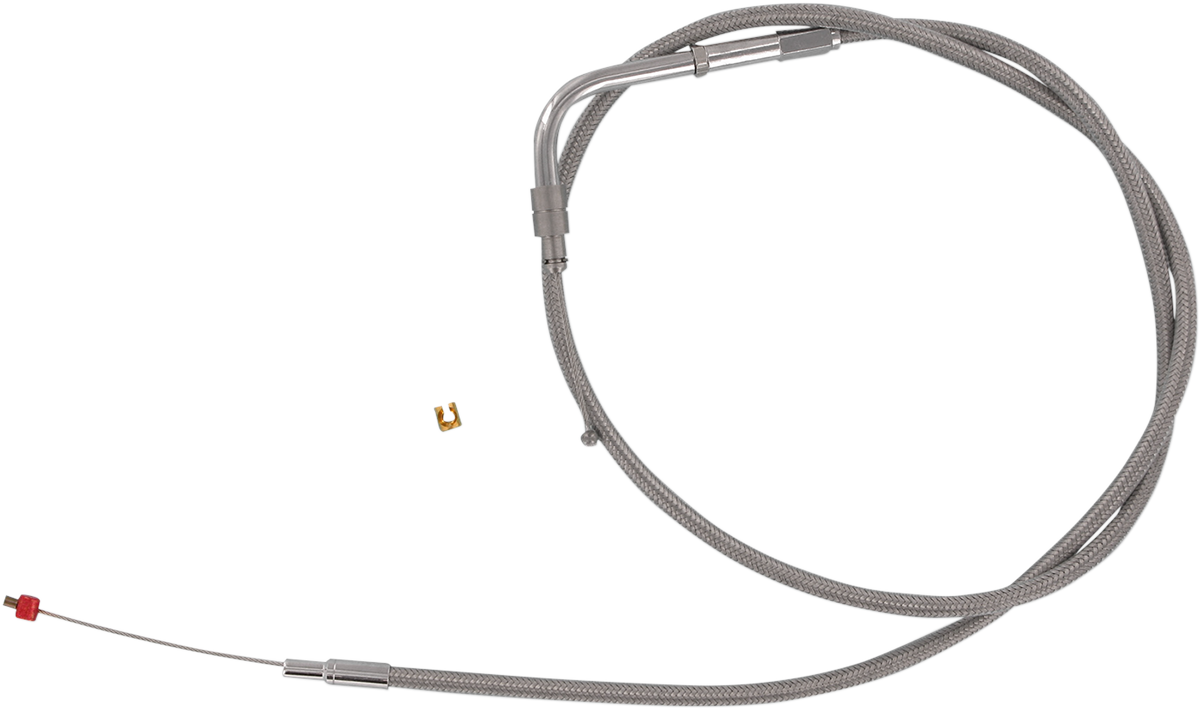 BARNETT Stainless Steel Throttle Cable - '96-'00 Softail