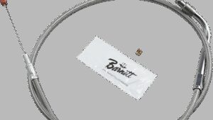 BARNETT Stainless Steel Throttle Cable - '96-'06 Sportster