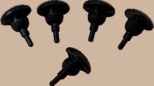 DRAG SPECIALTIES Kickstand Bumper - 5 Pack