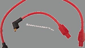 SUMAX Spark Plug Wire - 8 mm - Red - FLT/XL