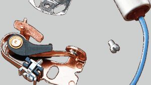 BLUE STREAK Points and Condenser - Harley Davidson