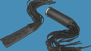 DRAG SPECIALTIES SEATS Fringed Leather Grip Covers - Rubber Grip