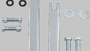 DRAG SPECIALTIES Highway Bar Motor Mount - Chrome - XL