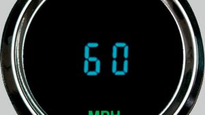 DAKOTA DIGITAL 3013 Round Digital Mini-Speedometer - 2-1/16"