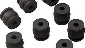 DRAG SPECIALTIES Floorboard Damper - Black - FL