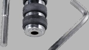 DRAG SPECIALTIES Soft-Ride Shift Peg - Standard - Chrome