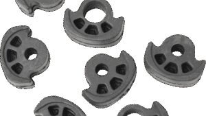 DRAG SPECIALTIES Small Footpegs - Rubbers Only