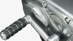 DRAG SPECIALTIES Soft-Ride Shift Peg - Extended - Chrome