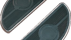 DRAG SPECIALTIES Floorboards - Half-Moon - FL