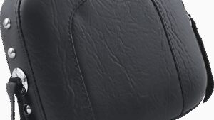 MUSTANG Studded Sissy Bar Pad - Concho - 9.5"